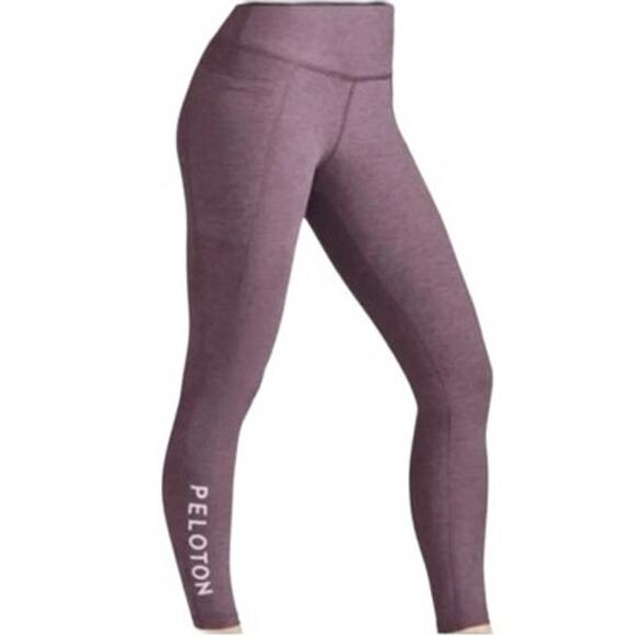 Beyond Yoga X Peloton Pants - Beyond yoga peloton purple speedy everyday pockets leggings yoga activewear gym